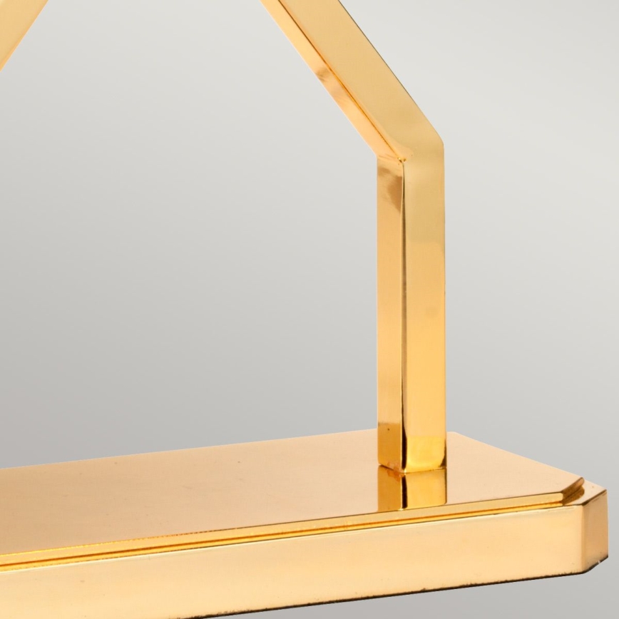Elstead - Candeeiro de mesa CROSS 1xE27/60W/230V dourado/azul