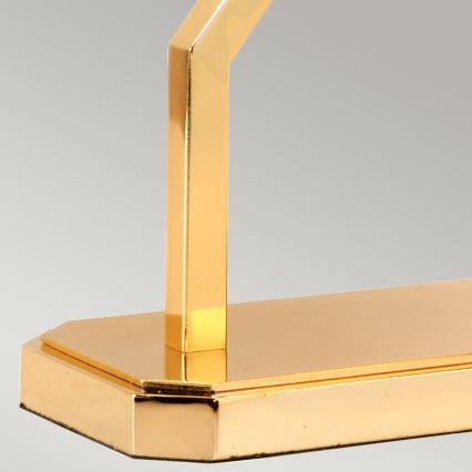 Elstead - Candeeiro de mesa CROSS 1xE27/60W/230V dourado/branco