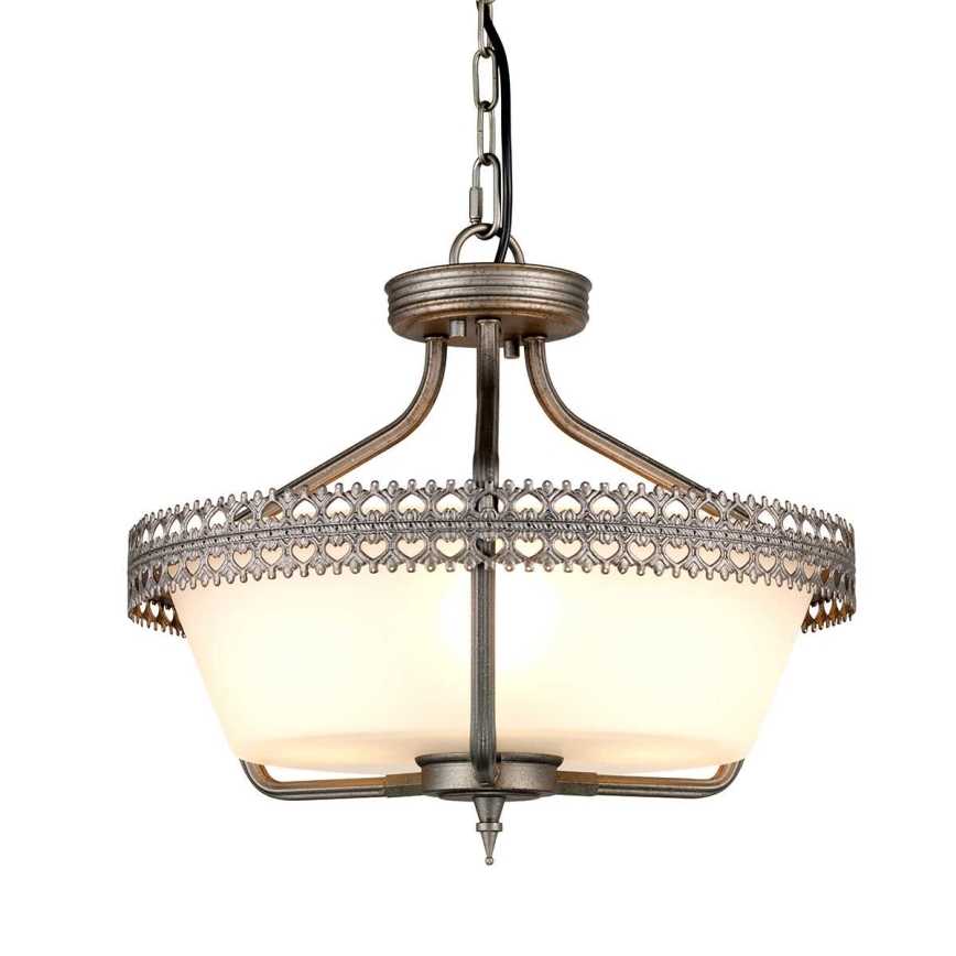 Elstead - Candeeiro integrado CROWN 3xE27/60W/230V