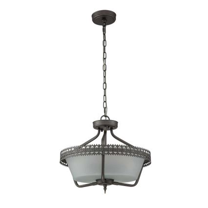 Elstead - Candeeiro integrado CROWN 3xE27/60W/230V