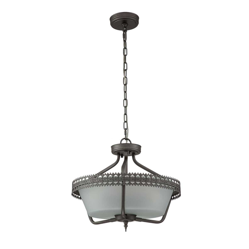 Elstead - Candeeiro integrado CROWN 3xE27/60W/230V
