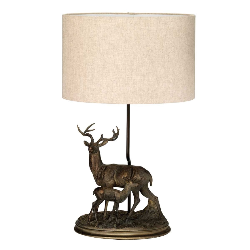 Elstead - Candeeiro de mesa AMELIA 1xE27/40W/230V bronze