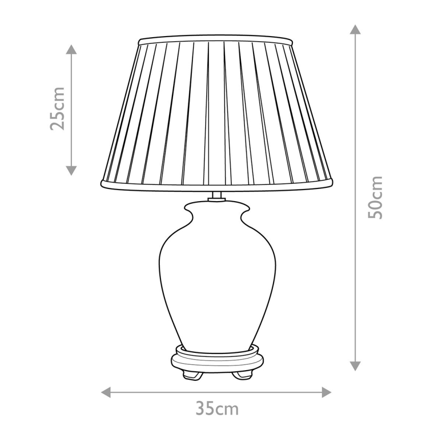 Elstead - Candeeiro de mesa SOLING 1xE27/60W/230V