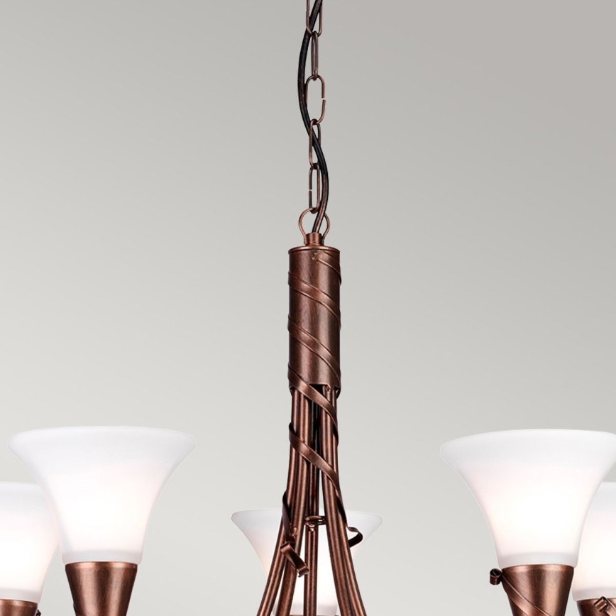 Elstead - Candeeiro suspenso EMILY 5xE14/40W/230V