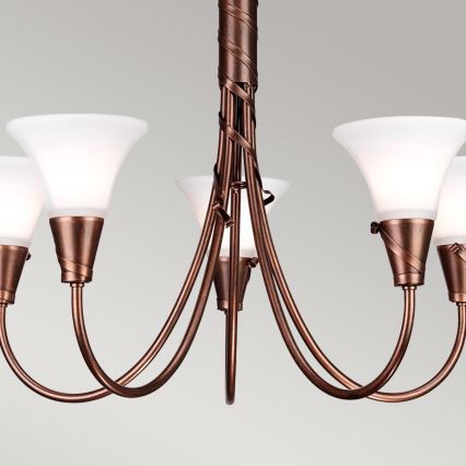 Elstead - Candeeiro suspenso EMILY 5xE14/40W/230V