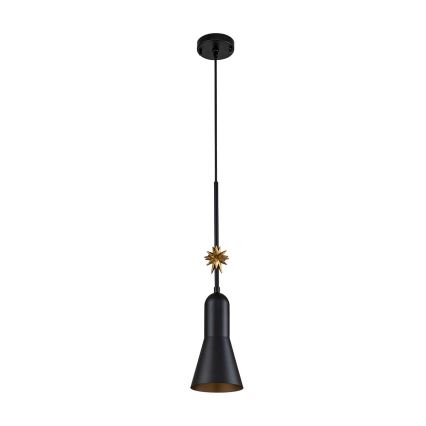 Elstead - Candeeiro suspenso ETOILE 1xE27/60W/230V diâmetro 13,3 cm preto