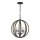 Elstead FE-ALLIER-4P-WW - Candelabro suspenso ALLIER 4xE14/60W/230V carvalho