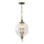 Elstead FE-ARGENTO-P - Candelabro suspenso ARGENTO 3xE14/60W/230V