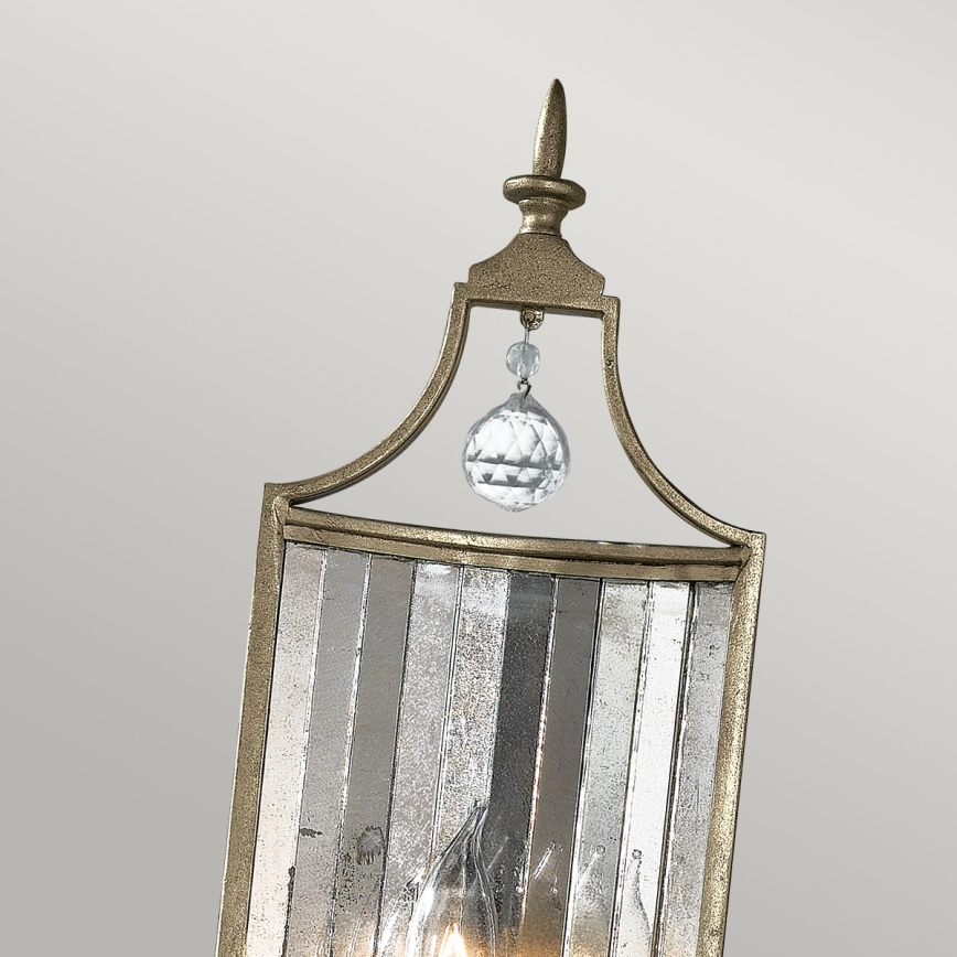 Elstead FE-GIANNA1 - Iluminação de parede de cristal GIANNA 1xE14/60W/230V