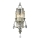 Elstead FE-GIANNA3W - Iluminação de parede de cristal GIANNA 3xE14/60W/230V