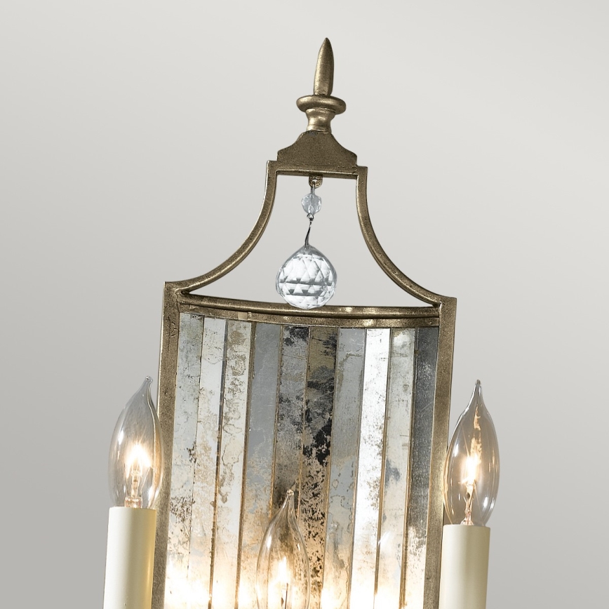 Elstead FE-GIANNA3W - Iluminação de parede de cristal GIANNA 3xE14/60W/230V
