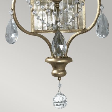 Elstead FE-GIANNA3W - Iluminação de parede de cristal GIANNA 3xE14/60W/230V