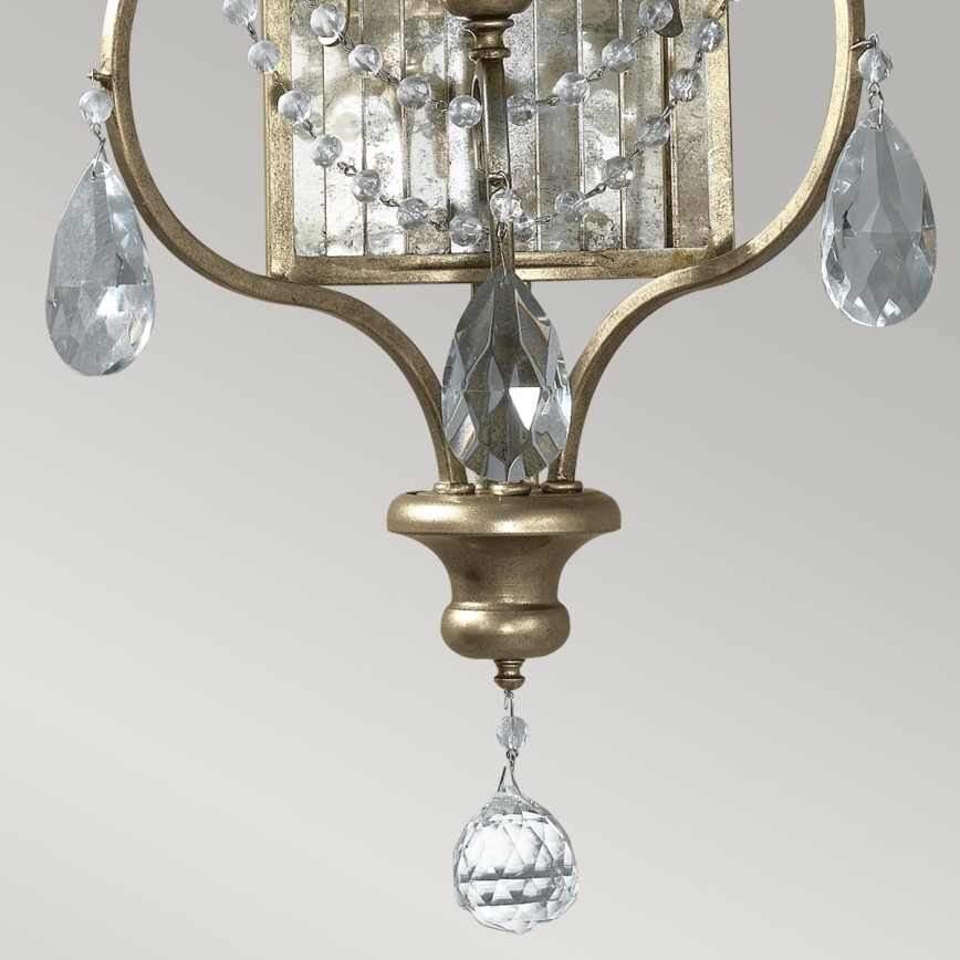 Elstead FE-GIANNA3W - Iluminação de parede de cristal GIANNA 3xE14/60W/230V