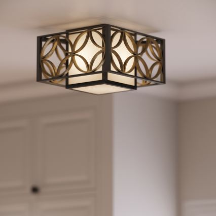 Elstead FE-REMY-F - Iluminação de teto REMY 2xE27/60W/230V