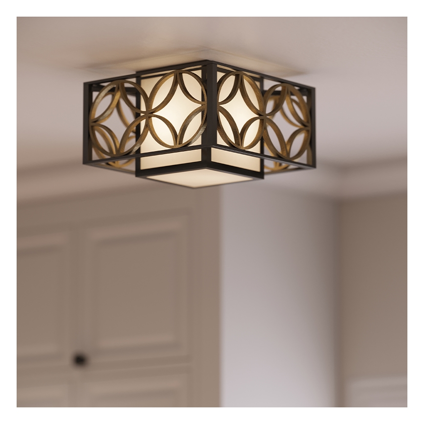 Elstead FE-REMY-F - Iluminação de teto REMY 2xE27/60W/230V