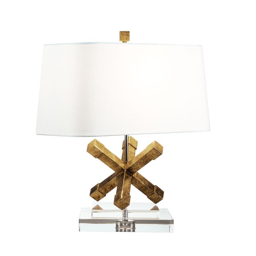 Elstead - Candeeiro de mesa JACKSON SQUARE 1xE27/60W/230V