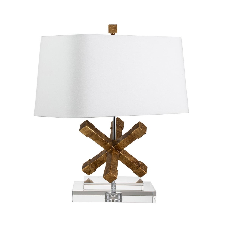 Elstead - Candeeiro de mesa JACKSON SQUARE 1xE27/60W/230V