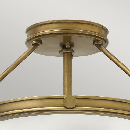 Elstead HK-COLLIER-SF-S - Candelabro montado à superfície COLLIER 3xE14/60W/230V