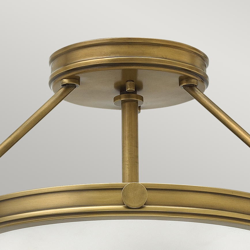 Elstead HK-COLLIER-SF-S - Candelabro montado à superfície COLLIER 3xE14/60W/230V