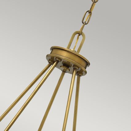 Elstead HK-COLLIER5 - Candelabro suspenso COLLIER 5xE27/100W/230V