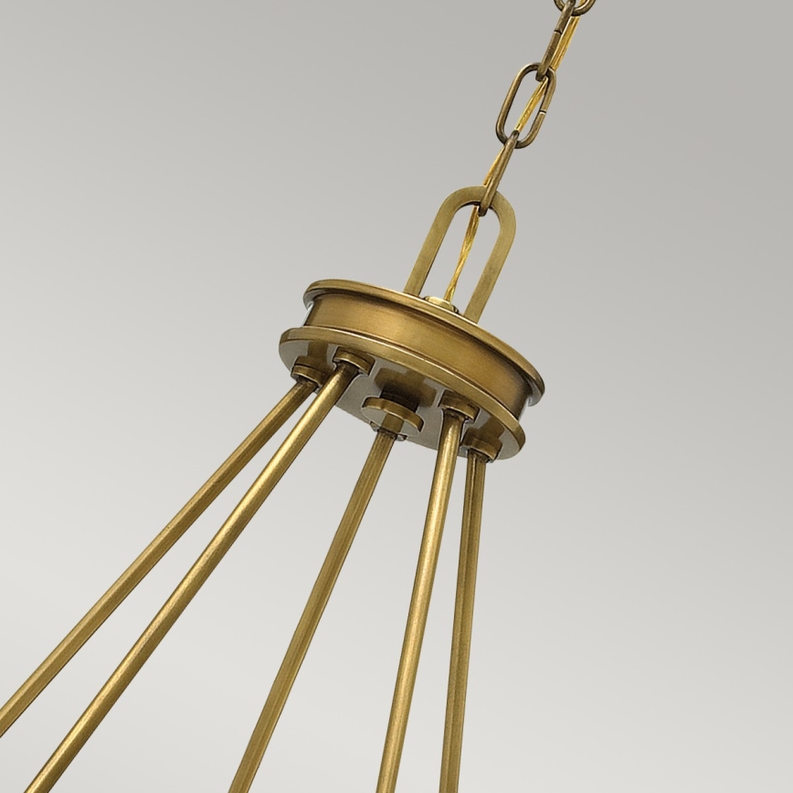 Elstead HK-COLLIER5 - Candelabro suspenso COLLIER 5xE27/100W/230V