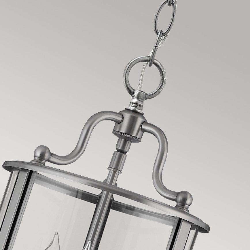 Elstead HK-GENTRY-P-S-PW - Candelabro suspenso GENTRY 3xE14/60W/230V