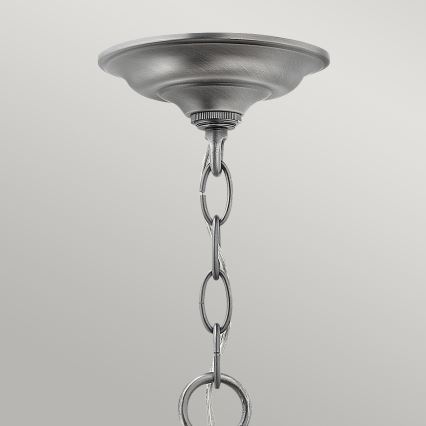 Elstead HK-GENTRY-P-S-PW - Candelabro suspenso GENTRY 3xE14/60W/230V