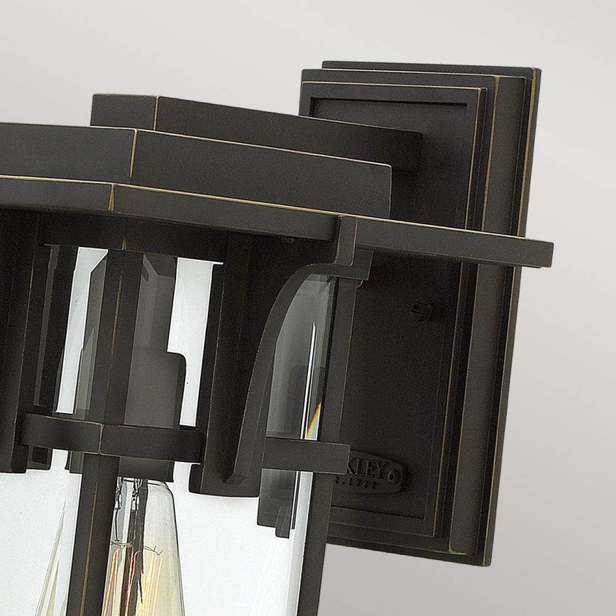 Elstead HK-MANHATTAN2-M - Iluminação exterior MANHATTAN 1xE27/100W/230V IP44
