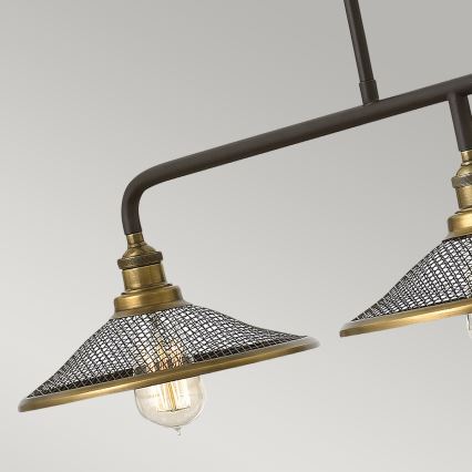 Elstead HK-RIGBY-ISLE-KZ - Candelabro suspenso RIGBY 3xE27/60W/230V