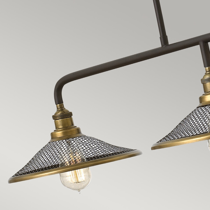 Elstead HK-RIGBY-ISLE-KZ - Candelabro suspenso RIGBY 3xE27/60W/230V