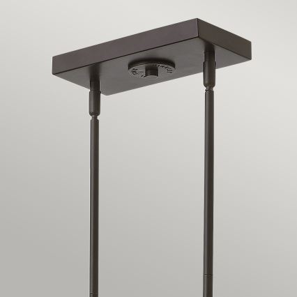 Elstead HK-RIGBY-ISLE-KZ - Candelabro suspenso RIGBY 3xE27/60W/230V