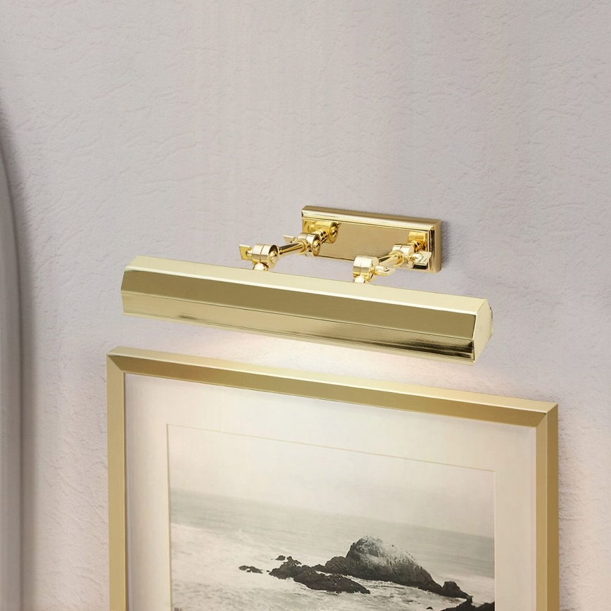 Elstead - Iluminação de ilustração CHAWTON 2xE14/40W/230V dourado