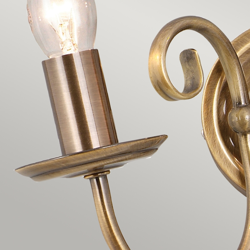 Elstead - Iluminação de parede ARTISAN 2xE14/60W/230V dourado