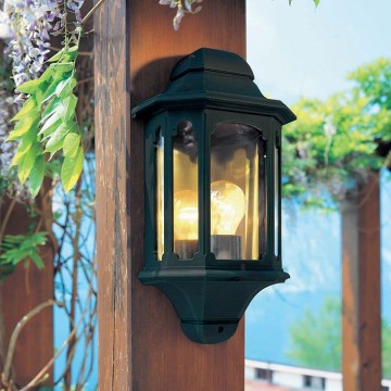 Elstead - Iluminação de parede exterior CHAPEL 1xE27/100W/230V IP44