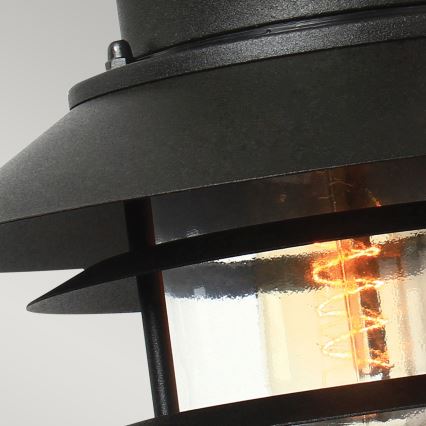 Elstead - Iluminação de parede exterior COPENHAGEN 1xE27/60W/230V IP44