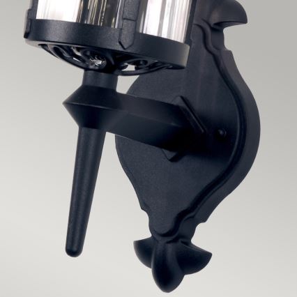 Elstead - Iluminação de parede exterior HEREFORD 1xE27/100W/230V IP23 preto