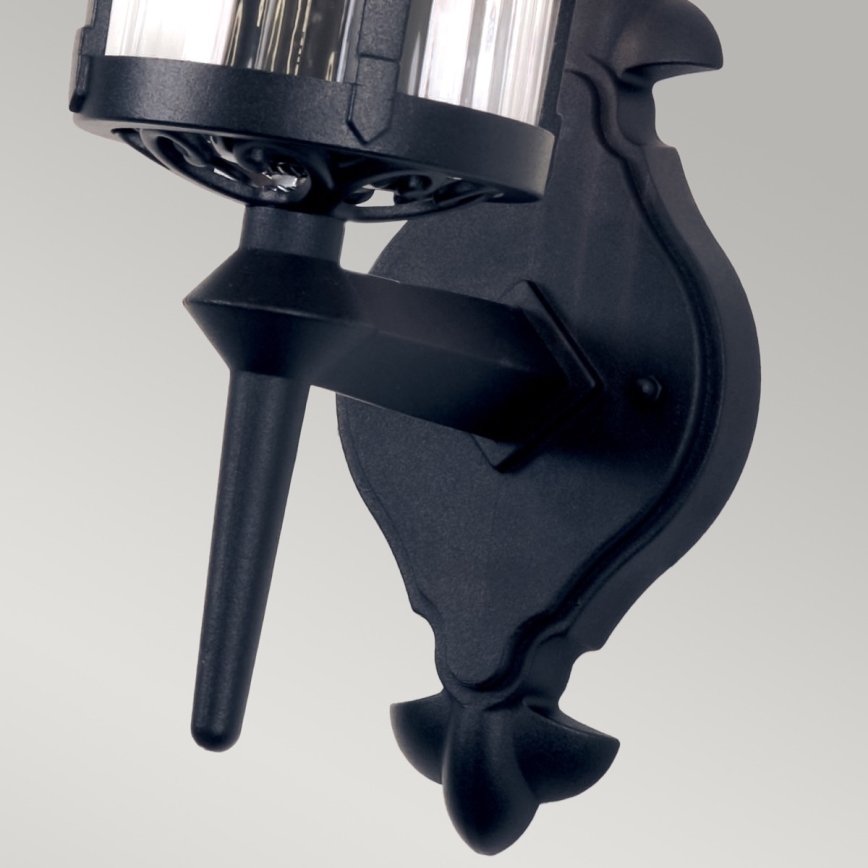 Elstead - Iluminação de parede exterior HEREFORD 1xE27/100W/230V IP23 preto