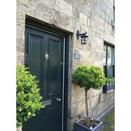 Elstead - Iluminação de parede exterior HEREFORD 1xE27/100W/230V IP43