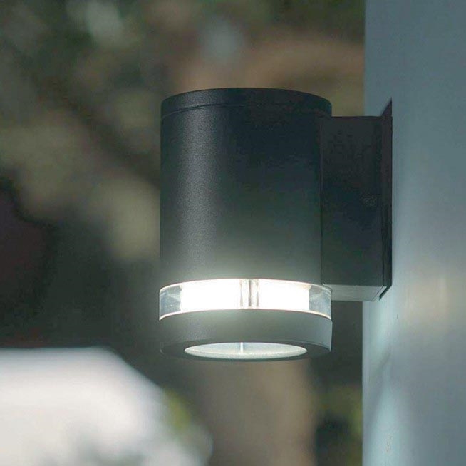 Elstead - Iluminação de parede exterior LED MAGNUS 1xGX53/9W/230V IP54