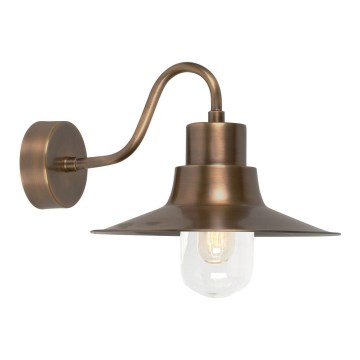 Elstead - Iluminação de parede exterior SHELDON 1xE27/100W/230V IP44 bronze