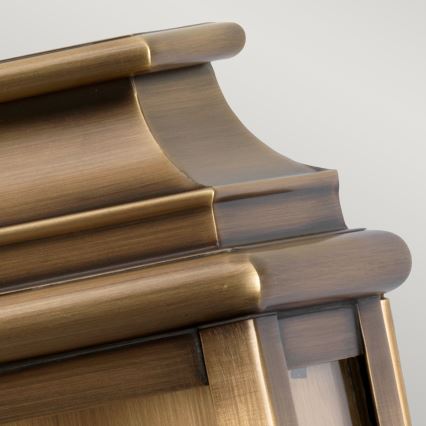 Elstead - Iluminação de parede exterior ST MARTINS 1xE27/100W/230V IP44 bronze