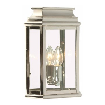 Elstead - Iluminação de parede exterior ST MARTINS 1xE27/100W/230V IP44 cromado brilhante