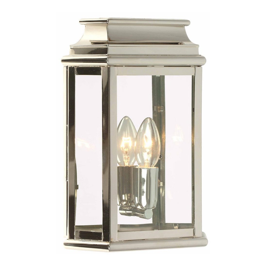 Elstead - Iluminação de parede exterior ST MARTINS 1xE27/100W/230V IP44 cromado brilhante