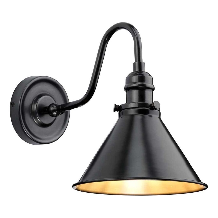 Elstead - Iluminação de parede PROVENCE 1xE27/60W/230V preto