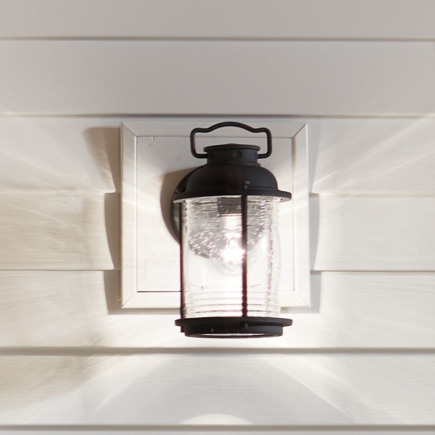 Elstead KL-ASHLANDBAY2-S - Iluminação de parede exterior ASHLAND 1xE27/60W/230V IP44