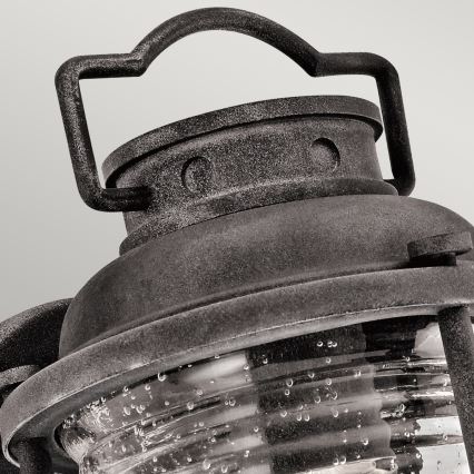 Elstead KL-ASHLANDBAY2-S - Iluminação de parede exterior ASHLAND 1xE27/60W/230V IP44