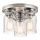 Elstead KL-BRINLEY-F-NI - Iluminação de teto BRINLEY 3xE27/60W/230V cromado mate