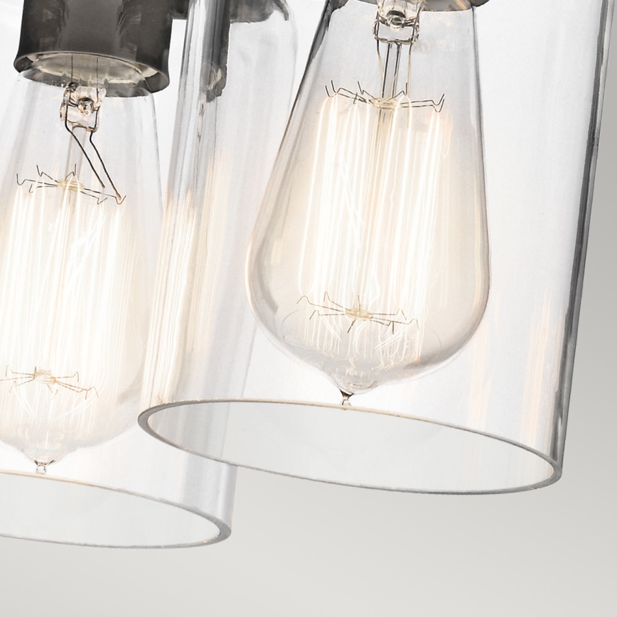 Elstead KL-BRINLEY-F-OZ - Iluminação de teto BRINLEY 3xE27/60W/230V antracite