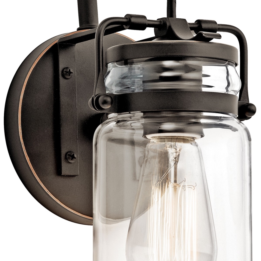 Elstead KL-BRINLEY1-OZ - Iluminação de parede BRINLEY 1xE27/60W/230V antracite