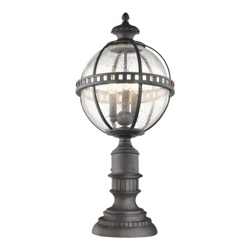 Elstead KL-HALLERON-3M - Candeeiro exterior HALLERON 3xE14/60W/230V IP44